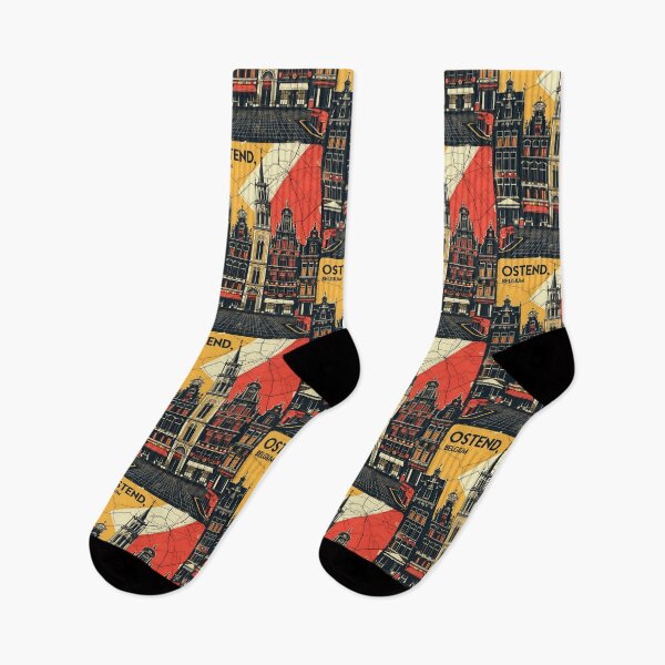 Item preview, Ostend Belgium 1950s Vintage Travel Tourism designed and sold by TravelersGems.