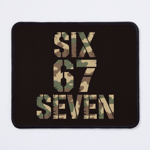 Item preview, Camo Six Seven – Vintage Military Camo Meme Gift designed and sold by Redgiant87x.