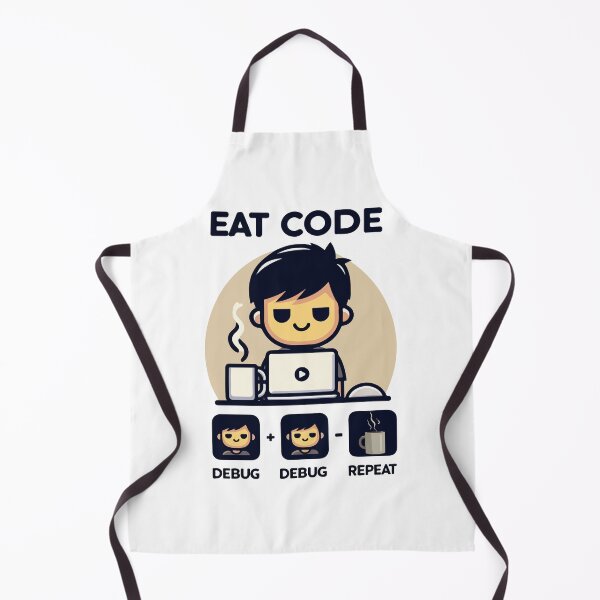 Item preview, Eat Code Debug Repeat – Funny Programmer Coding Routine Design designed and sold by Design-Pro-21.
