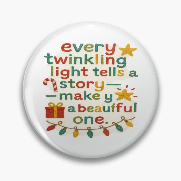 Item preview, Twinkling Lights Christmas Quote – Beautiful Holiday Typography designed and sold by Gurjeetpixelart.