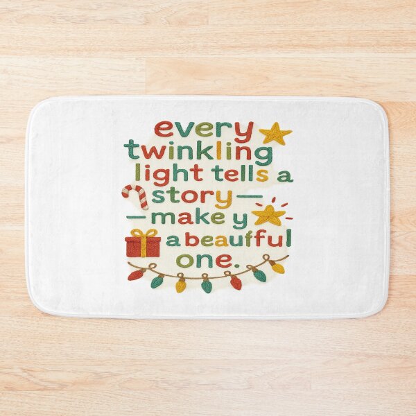 Item preview, Twinkling Lights Christmas Quote – Beautiful Holiday Typography designed and sold by Gurjeetpixelart.