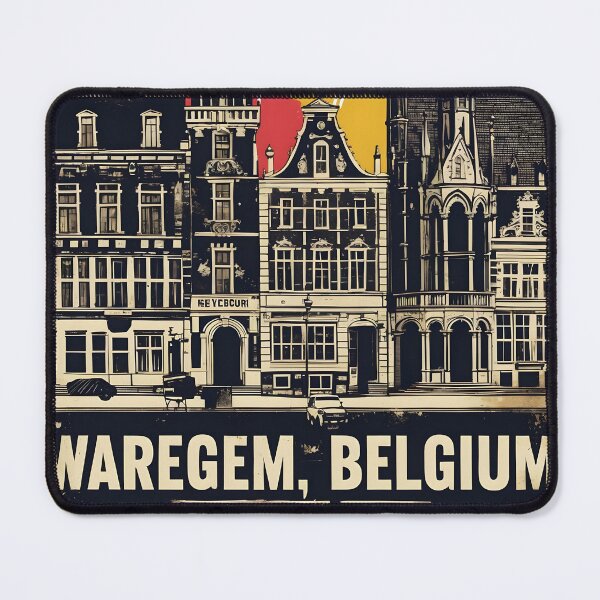 Item preview, Waregem Belgium 1950s Vintage Travel Tourism designed and sold by TravelersGems.