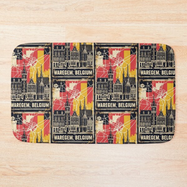 Item preview, Waregem Belgium 1950s Vintage Travel Tourism designed and sold by TravelersGems.