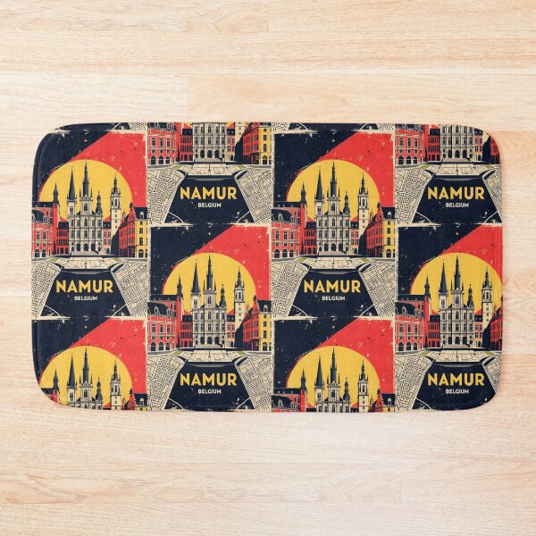 Item preview, Namur Belgium 1950s Vintage Travel Tourism designed and sold by TravelersGems.