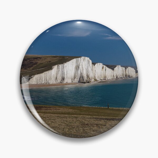 Item preview, Seven Sisters White Cliffs of Cuckmere Haven in East Sussex UK designed and sold by John Gilham - Landscape Photography.