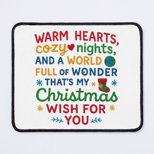 Item preview, Cozy Wonder Christmas Quote – Warm Holiday Typography designed and sold by Gurjeetpixelart.