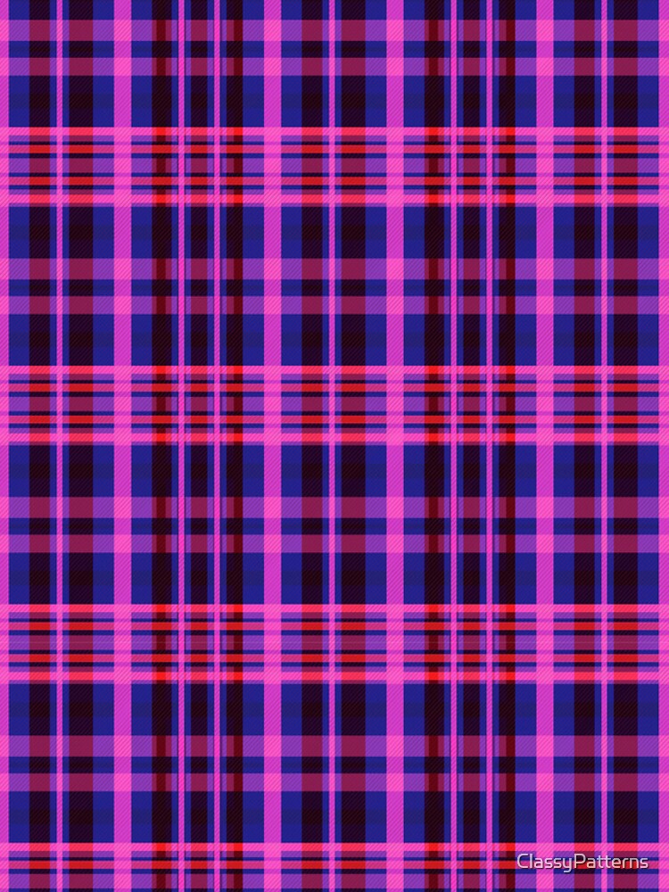 Thumbnail 4 of 4, iPhone Case, Plaid Patterns Design Number 16 designed and sold by ClassyPatterns.
