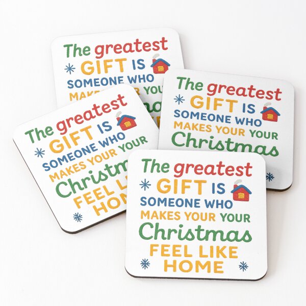 Item preview, Christmas Feels Like Home Quote – Heartwarming Holiday Art designed and sold by Gurjeetpixelart.
