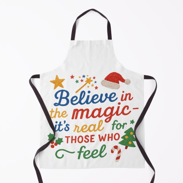 Item preview, Believe in the Magic Quote – Festive Holiday Typography designed and sold by Gurjeetpixelart.
