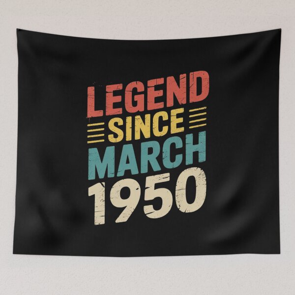 Item preview, Legend 1950 75th Birthday for Men Women 75 Year Old4  designed and sold by BeetleMalon.
