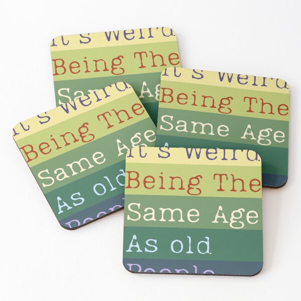 Item preview, It's Weird Being The Same Age As Old People Funny Vintage T-Shirt, Retirement Gift, Being The Same Age Tee, Birthday Gift designed and sold by Targa none.