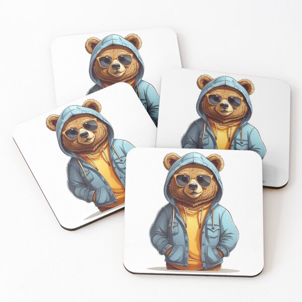 Item preview, Bear in the Hood" designed and sold by Panda_Store.
