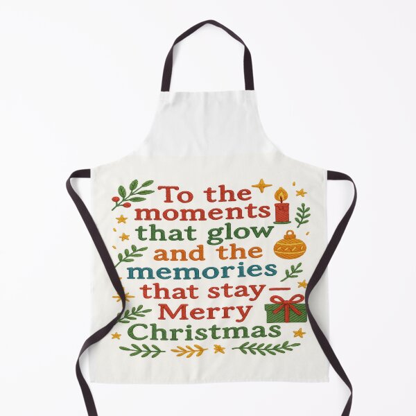 Item preview, Glowing Moments Christmas Quote – Festive Memory Art designed and sold by Gurjeetpixelart.