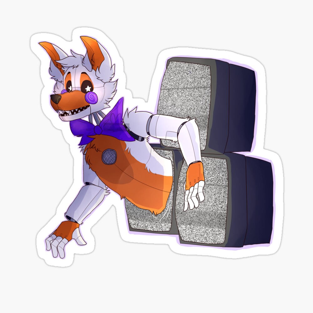 Lolbit - Behind The TV Screen  FNAF FanArt by Laviihx on DeviantArt