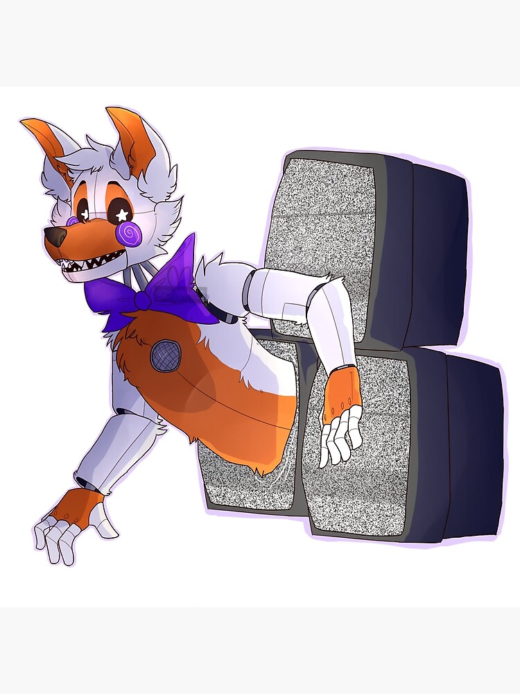 Funtime Foxy and Lolbit | Art Board Print