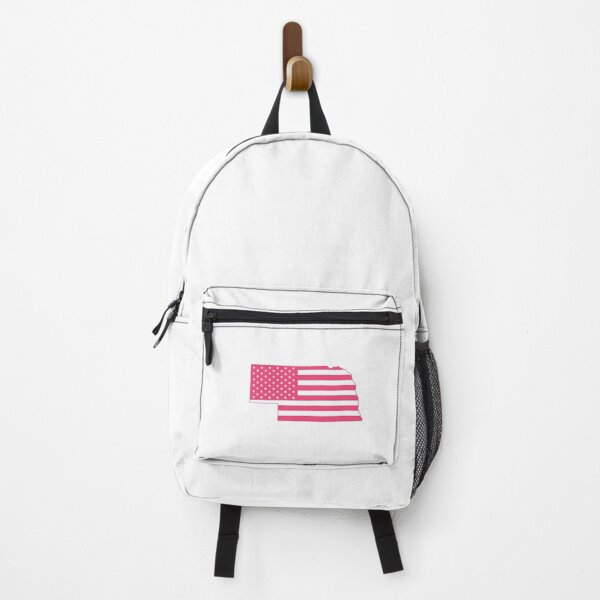 Item preview, Nebraska USA Flag Silhouette – Stars and Stripes State Outline designed and sold by Paper Drip.