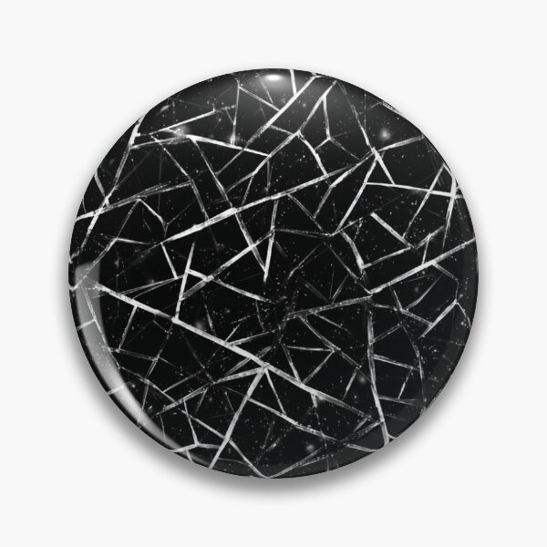 Item preview, Shattered – Seamless glass pattern in black and white designed and sold by Digital Dreamtales.