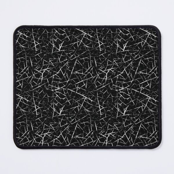 Item preview, Shattered – Seamless glass pattern in black and white designed and sold by Digital Dreamtales.