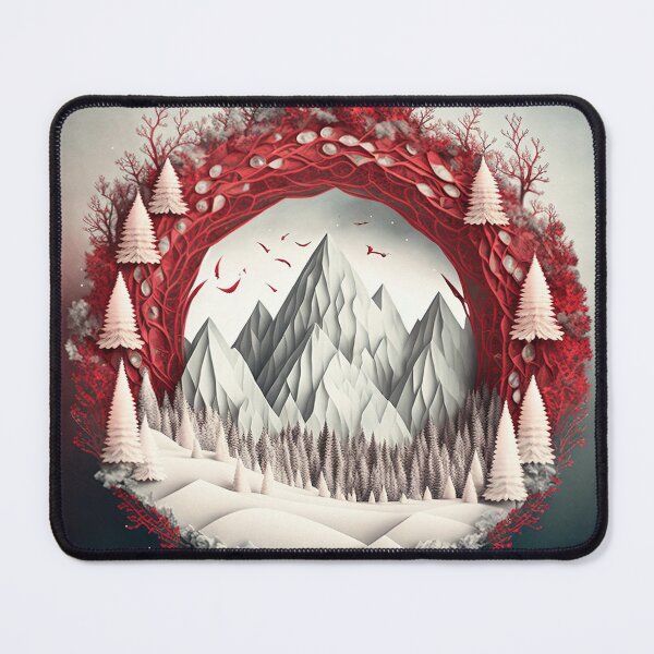 Item preview, Landscape in Red designed and sold by LizeScribe.