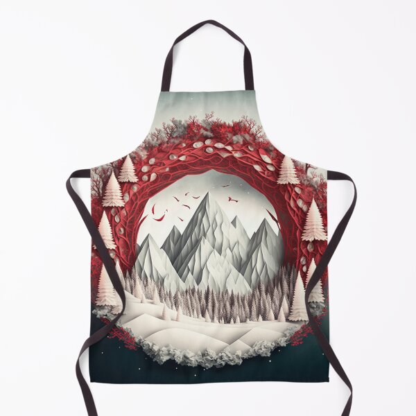 Item preview, Landscape in Red designed and sold by LizeScribe.