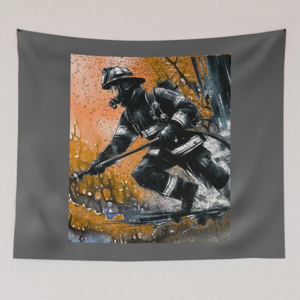 Item preview, Firefighter designed and sold by maistendencias.