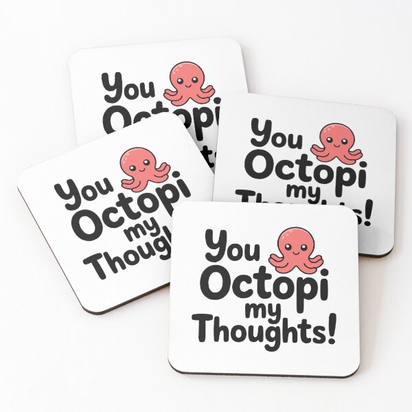 Item preview, You Octopi My Thoughts! Cute Octopus Pun designed and sold by PMCreative.