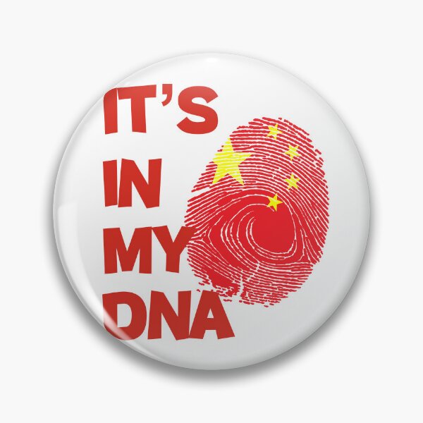 Item preview, China Flag Fingerprint designed and sold by Azeecreate009.