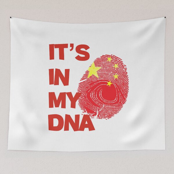 Item preview, China Flag Fingerprint designed and sold by Azeecreate009.