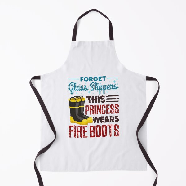 Item preview, Forget Glass Slippers This Princess Wears Fire Boots Women Firefighter designed and sold by jaygo.