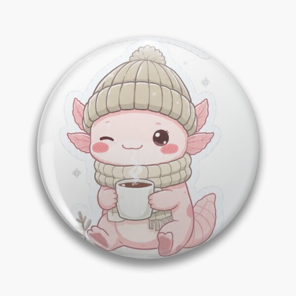Item preview, Cozy Axolotl Whisperer Christmas – Cute Holiday Axolotl Art – Kawaii Winter Amphibian Design designed and sold by MadeByACJ.