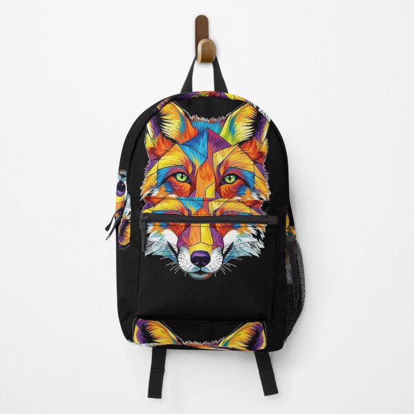 Item preview, Vibrant Geometric Fox designed and sold by FoxVibes.