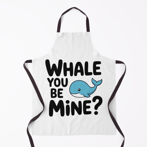 Item preview, Whale You Be Mine! Cute Whale Pun designed and sold by PMCreative.