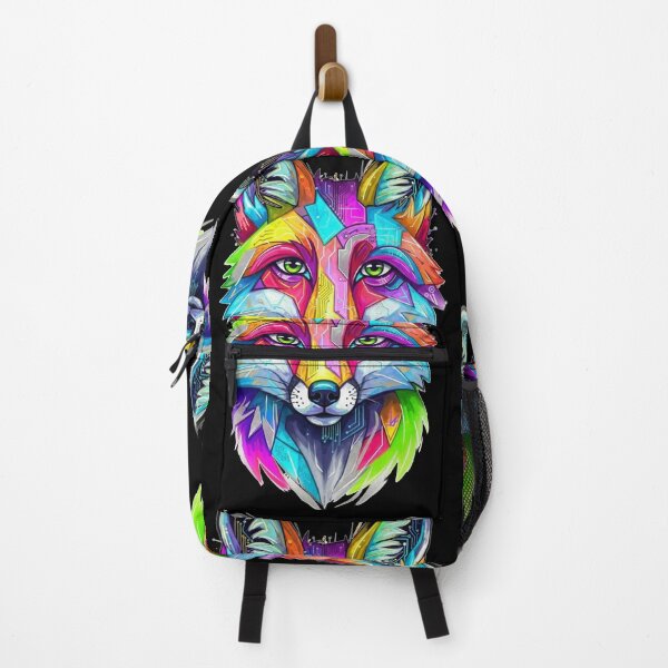Item preview, Vibrant Digital Fox Art designed and sold by FoxVibes.