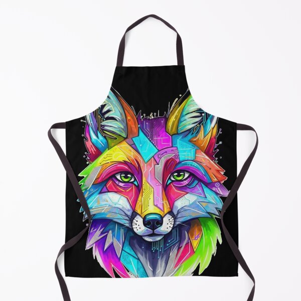 Item preview, Vibrant Digital Fox Art designed and sold by FoxVibes.