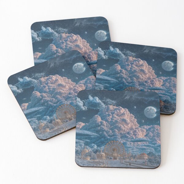 Item preview, Celestial Carnival Beneath Rising Clouds designed and sold by Vividfables.