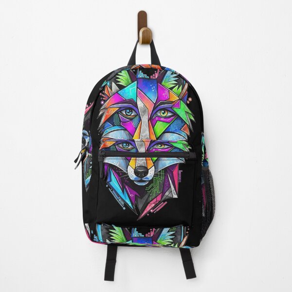 Item preview, Vibrant Cybernetic Fox Art designed and sold by FoxVibes.