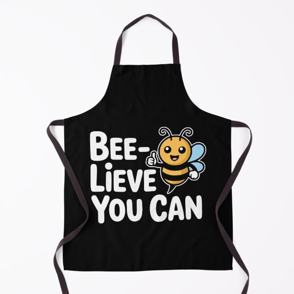 Item preview, Bee-Lieve You Can! Funny Bee Pun designed and sold by PMCreative.