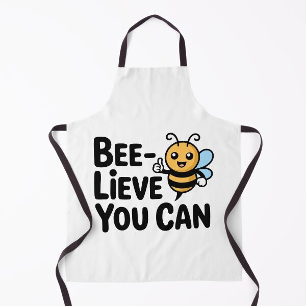 Item preview, BeeLieve You Can! Cute Bee Pun designed and sold by PMCreative.