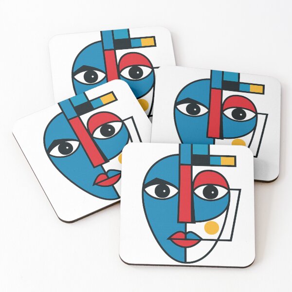 Item preview, Picasso-Inspired Cubist Collection designed and sold by Ewa Miller.