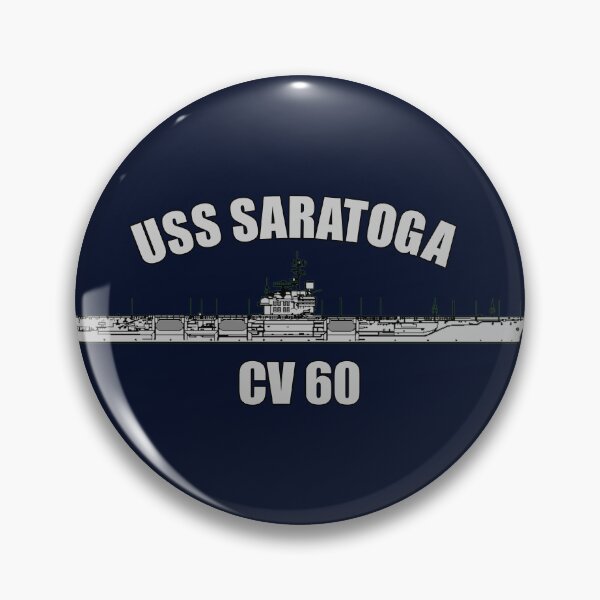 Item preview, USS Saratoga CV-60 – Vintage Aircraft Carrier designed and sold by Fajar.