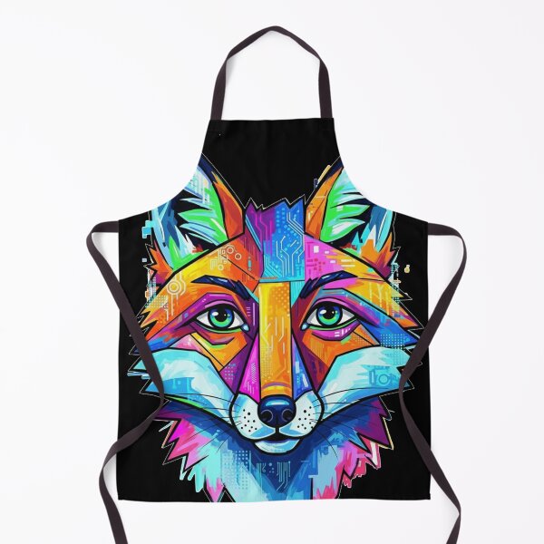 Item preview, Vibrant Tech Fox designed and sold by FoxVibes.