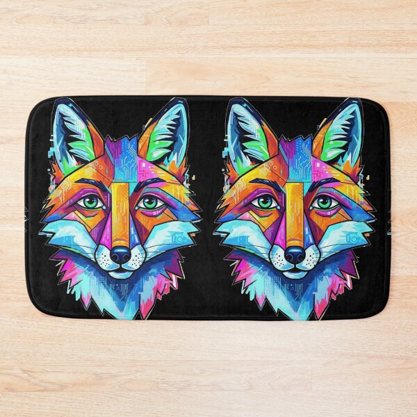 Item preview, Vibrant Tech Fox designed and sold by FoxVibes.