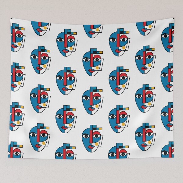 Item preview, Picasso-Inspired Cubist Collection designed and sold by Ewa Miller.