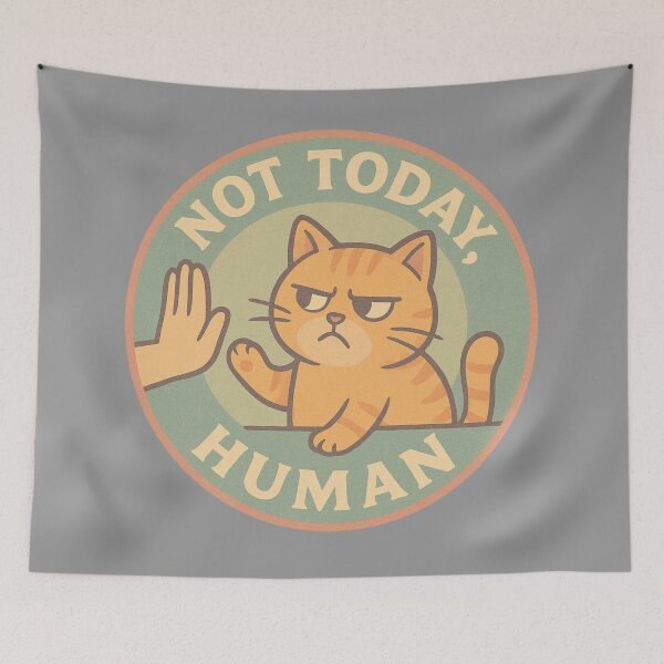 Item preview, Annoyed Cat Art designed and sold by Planetporridge.