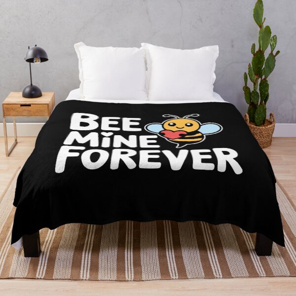 Item preview, Bee Mine Forever! Funny Bee Pun designed and sold by PMCreative.