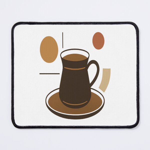 Item preview, Modern Turkish Coffee Cup Art — Minimalist Geometric Design for Coffee Lovers designed and sold by Globalcitytees.