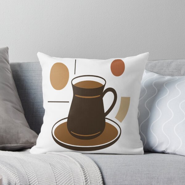 Item preview, Modern Turkish Coffee Cup Art — Minimalist Geometric Design for Coffee Lovers designed and sold by Globalcitytees.