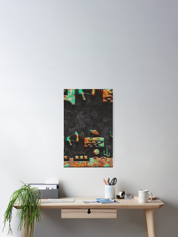 Thumbnail 2 of 3, Poster, Built Different  designed and sold by DigCal.