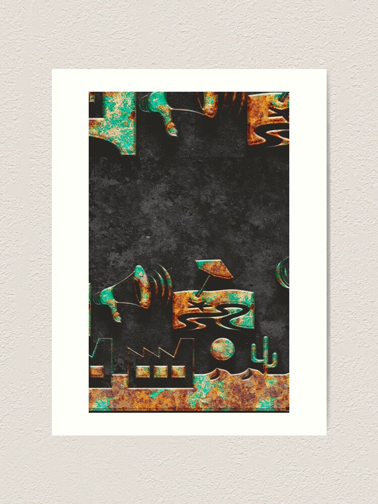 Thumbnail 1 of 3, Art Print, Built Different  designed and sold by DigCal.