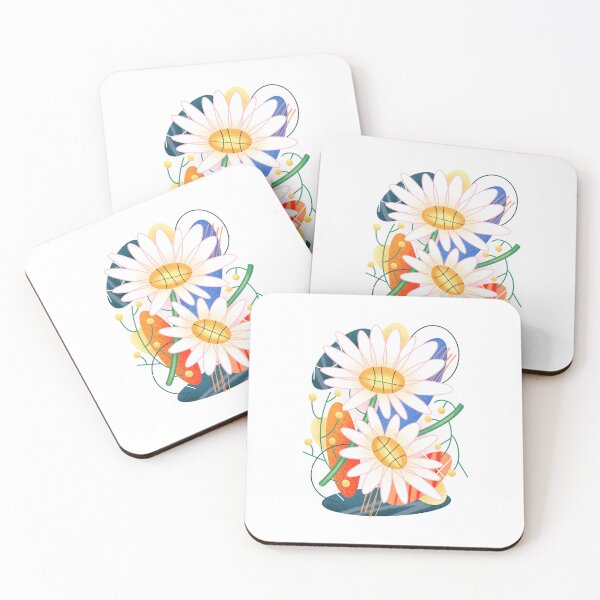 Item preview, Dreamlike Daisies – Abstract Floral Art designed and sold by TalkTee Me.